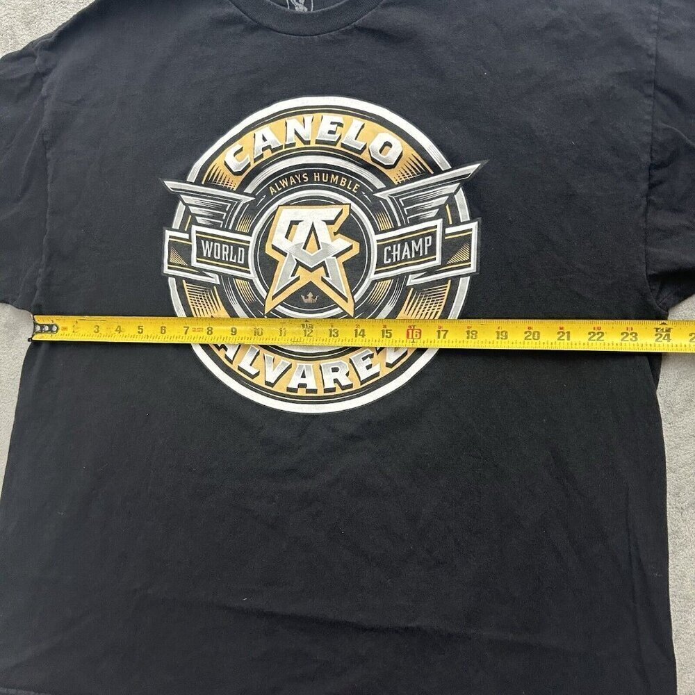 Canelo Alvarez Shirt Mens Size 2XL Black World Champ Always Humble Always Ready - Picture 3 of 8